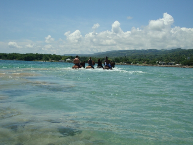 Beach Horseback and River Tubing 